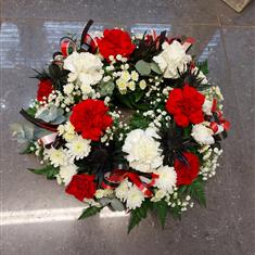 St Mirren Wreath 