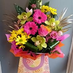 Floral handbag