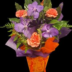 Vanda orchid gift bag 